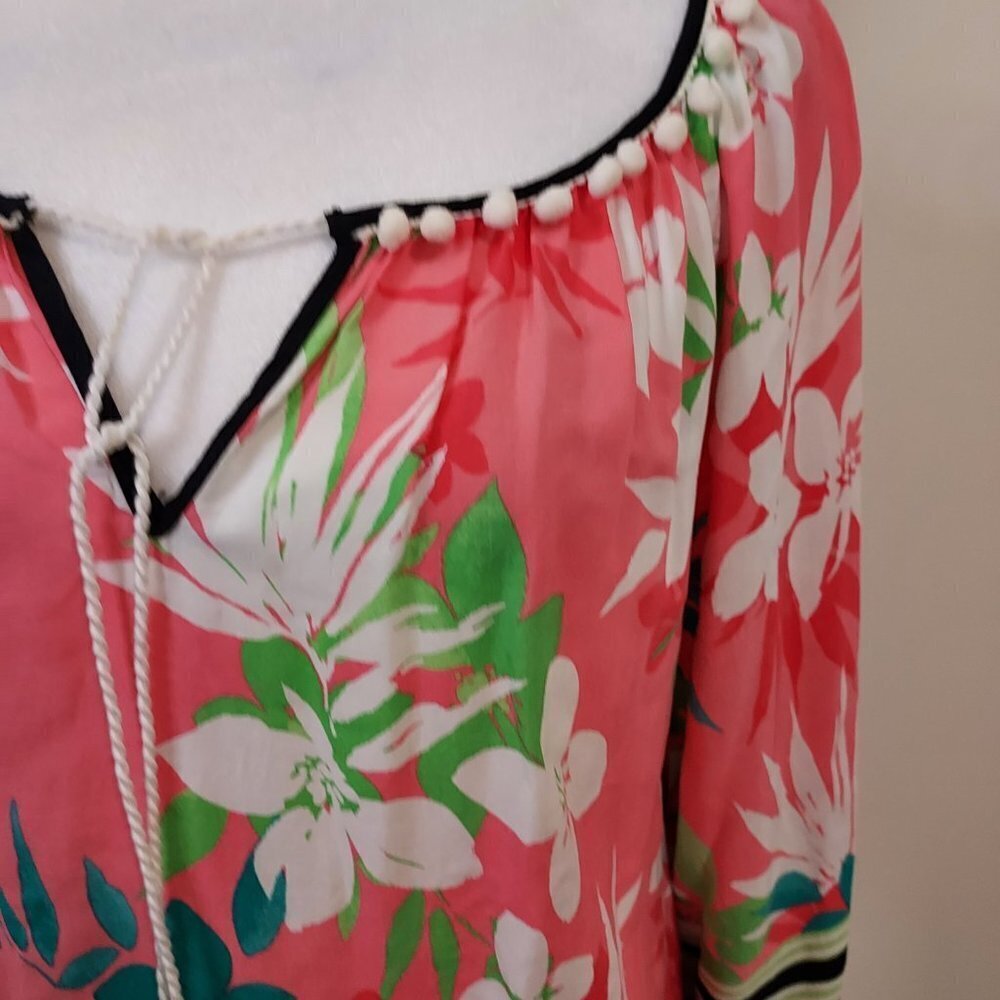 Ruby Rd Mix Print Pink Top - Picture 10 of 11